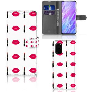 Samsung Galaxy S20 Plus Telefoon Hoesje Lipstick Kiss