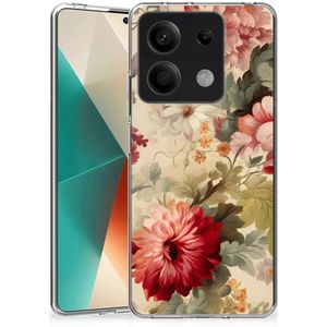 TPU Case voor Xiaomi Redmi Note 13 5G Bloemen