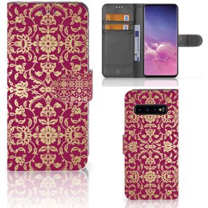 Wallet Case Samsung Galaxy S10 Barok Pink