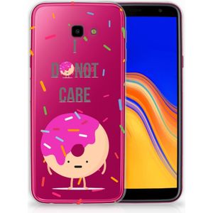 Samsung Galaxy J4 Plus (2018) Siliconen Case Donut Roze