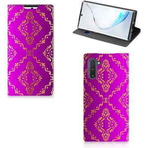 Telefoon Hoesje Samsung Galaxy Note 10 Barok Roze