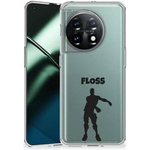 OnePlus 11 Telefoonhoesje met Naam Floss