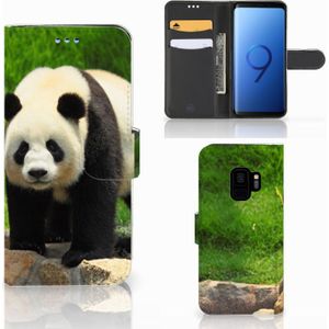 Samsung Galaxy S9 Telefoonhoesje met Pasjes Panda