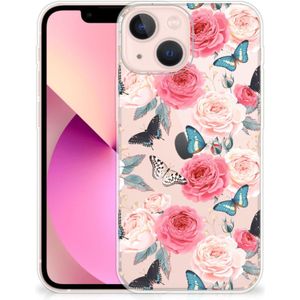 iPhone 13 mini TPU Case Butterfly Roses