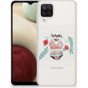 Samsung Galaxy A12 Telefoonhoesje met Naam Boho Summer