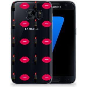 Samsung Galaxy S7 TPU bumper Lipstick Kiss