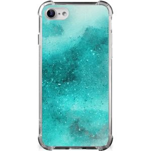 Back Cover iPhone SE 2022/2020 | iPhone 8/7 Painting Blue