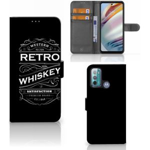 Motorola Moto G60 Book Cover Whiskey