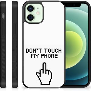 iPhone 12 Mini TPU Hoesje Finger Don't Touch My Phone