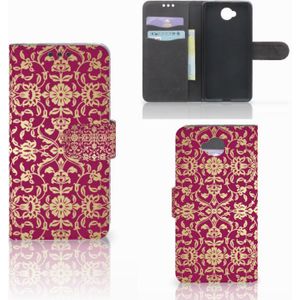 Wallet Case Microsoft Lumia 650 Barok Pink