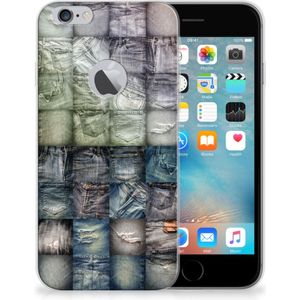 Silicone Back Cover Apple iPhone 6 Plus | 6s Plus Spijkerbroeken