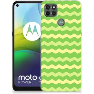 Motorola Moto G9 Power TPU bumper Waves Green