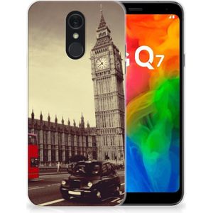 LG Q7 Siliconen Back Cover Londen