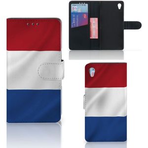 Sony Xperia Z3 Bookstyle Case Nederlandse Vlag