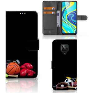 Xiaomi Redmi Note 9 Pro | Note 9S Wallet Case met Pasjes Sports