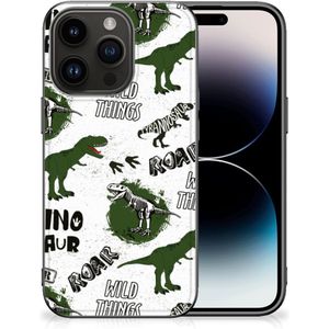 Dierenprint Telefoonhoesje voor iPhone 15 Pro Dinosaurus