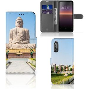Sony Xperia 10 II Flip Cover Boeddha