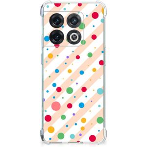 OnePlus 10 Pro Doorzichtige Silicone Hoesje Dots