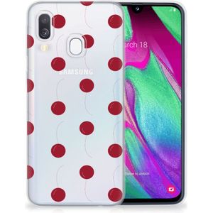 Samsung Galaxy A40 Siliconen Case Cherries