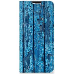 OPPO A54s | A16 | A16s Book Wallet Case Wood Blue