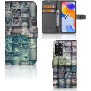 Wallet Case met Pasjes Xiaomi Redmi Note 11 Pro 5G/4G Spijkerbroeken