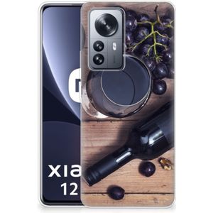 Xiaomi 12 Pro Siliconen Case Wijn