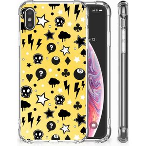 Extreme Case Apple iPhone Xs Max Punk Geel