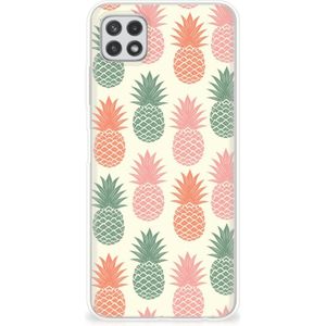 Samsung Galaxy A22 5G Siliconen Case Ananas