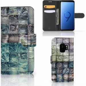 Wallet Case met Pasjes Samsung Galaxy S9 Spijkerbroeken