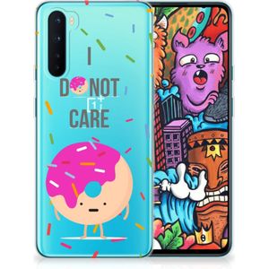 OnePlus Nord Siliconen Case Donut Roze