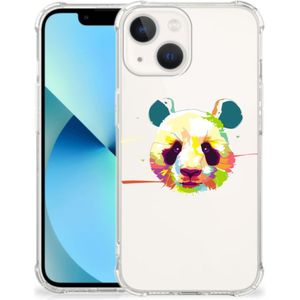 iPhone 13 mini Stevig Bumper Hoesje Panda Color