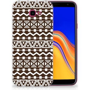 Samsung Galaxy J4 Plus (2018) TPU bumper Aztec Brown