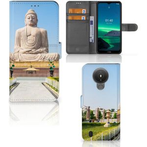 Nokia 1.4 Flip Cover Boeddha
