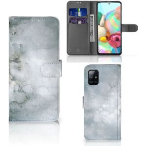 Hoesje Samsung Galaxy A71 Painting Grey