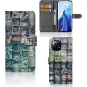 Wallet Case met Pasjes Xiaomi Mi 11 Spijkerbroeken