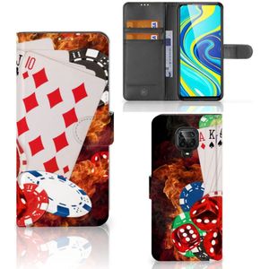 Xiaomi Redmi Note 9 Pro | Note 9S Wallet Case met Pasjes Casino