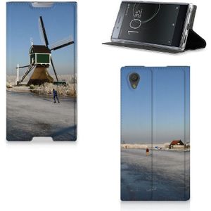 Sony Xperia L1 Book Cover Schaatsers