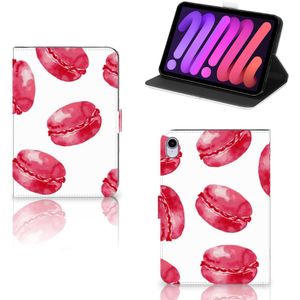 iPad Mini 6 (2021) Tablet Stand Case Pink Macarons