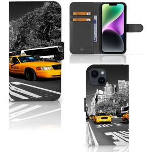 iPhone 15 Flip Cover New York Taxi