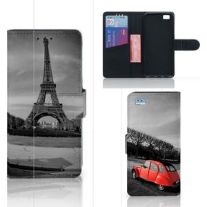 Huawei Ascend P8 Lite Flip Cover Eiffeltoren