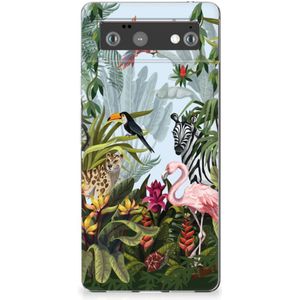 TPU Hoesje voor Google Pixel 6 Jungle