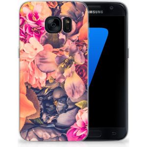 Samsung Galaxy S7 TPU Case Bosje Bloemen