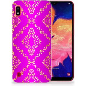 Siliconen Hoesje Samsung Galaxy A10 Barok Roze