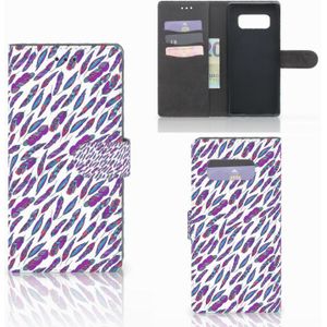 Samsung Galaxy Note 8 Telefoon Hoesje Feathers Color