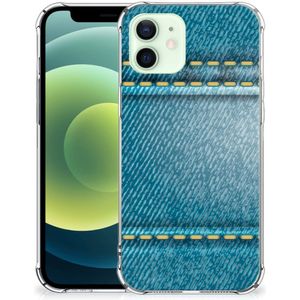 iPhone 12 Mini Anti Shock Bumper Case Jeans