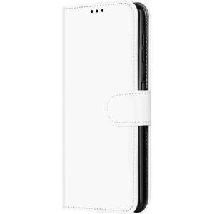 Book Case Telefoonhoesje Samsung Galaxy A13 (4G) Wit met Pasjeshouder