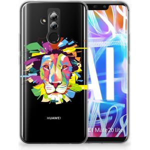 Huawei Mate 20 Lite Telefoonhoesje met Naam Lion Color