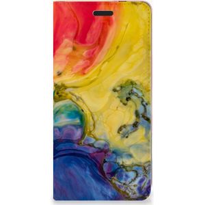 Bookcase Nokia 3.1 (2018) Watercolor Dark