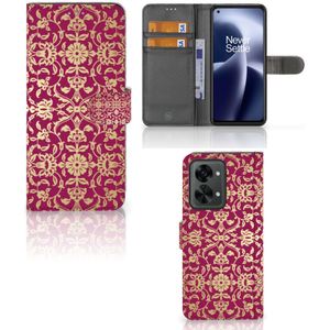 Wallet Case OnePlus Nord 2T Barok Pink