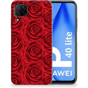 Huawei P40 Lite TPU Case Red Roses